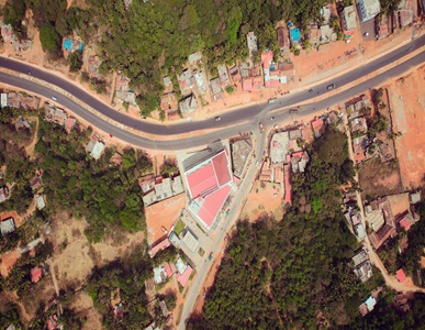 Road view