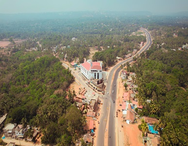 Road view